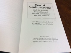 Crucial Confrontations: Tools for Resolvi By Kerry Patterson (2005 Paperback) VG