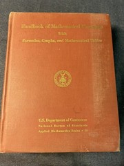 HANDBOOK OF MATHEMATICAL FUNCTIONS WITH FORMULAS, GRAPHS 1964