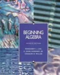 Beginning Algebra by Lial, Margaret L.,Hornsby, E. John,Miller, Charles D., Good