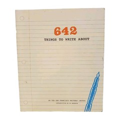 642 Tiny Things to Write About Paperback by San Francisco Writers Grotto
