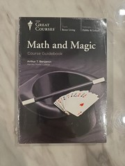 The Great Courses Math and Magic Arthur T. Benjamin DVD + Guidebook New/Sealed