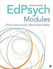 Edpsych Modules by Cheryl Cisero Durwin: Used