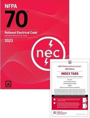 NFPA 70, National Electrical Code (NEC) 2026 spiral + index tab