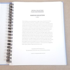 Masterworks Marvin Goldstein Pianist Spiral-Bound 11 Songbooks in One LDS Mormon