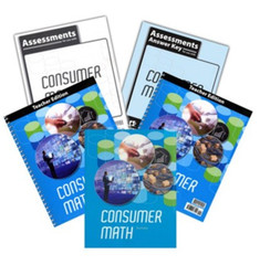 NEW BJU Press 12th grade CONSUMER MATH Complete Subject Kit 3rded Math 12 BoxSet