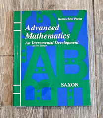 Saxon Advanced Math Homeschool Kit with Solutions Manual, 2nd