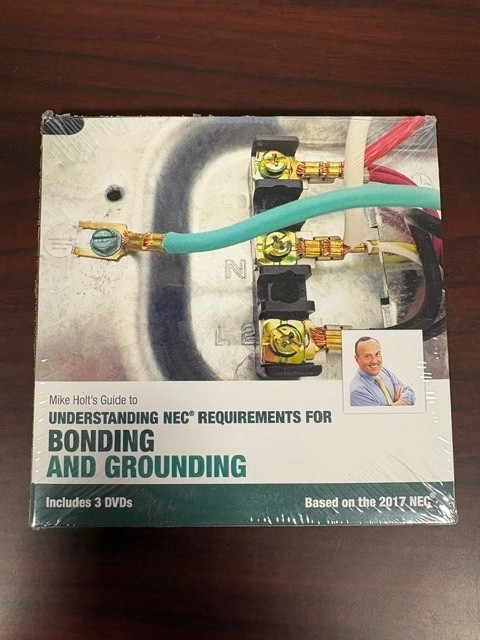 Mike Holt’s Bonding and Grounding 2017 dvd set BRAND NEW SEALED