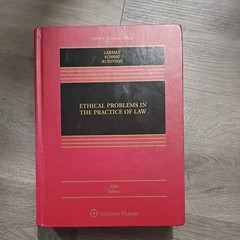 Ethical Problems in the Practice of Law Fifth Edition Aspen Casebook Lerman