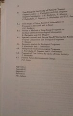 Methods of Dendrochronology Applications in the Environmental Sciences H/C 1990
