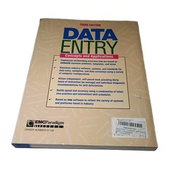 Data Entry 3rd Edition: 1996 Concepts and Applications