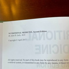 Nutritional Medicine Alan Gaby 2nd Edition 2017