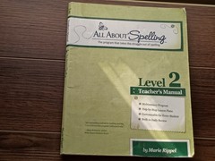 All About Spelling Level 2 Teacher Manual by Marie Rippel – Homeschool