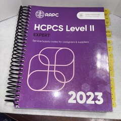 AAPC 2023 HCPCS Level II Expert Professional Edition (HCPCS Code Book)