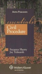 Civil Procedure Paperback Jay, Sherry, Suzanna Tidmarsh