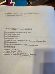 An Introduction to Descriptive Linguistics 1973 H.A. Gleason Third Impression