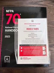 NFPA 70 National Electrical Code with 2023 HANDBOOK WITH TAB USA STOCK..