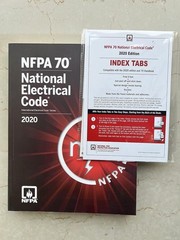 NFPA 70 NEC National Electrical Code 2020 With index tabs paperback US ITEM