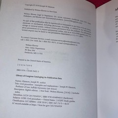 Examples and Explanations for Civil Procedure by Joseph W. Glannon 8th. Edition