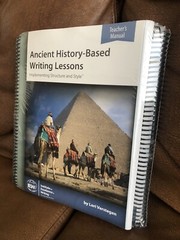 NEW Ancient History Based Writing Lessons Lori Verstegen Teacher & Student Books