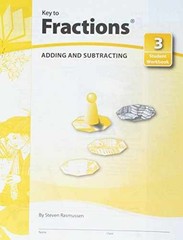 Key to Fractions, Book 3: Adding – Spiral-bound, by KEY CURRICULUM – Very Good