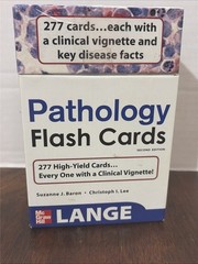 Lange Pathology Flash Cards, Third Edition (LANGE FlashCards)