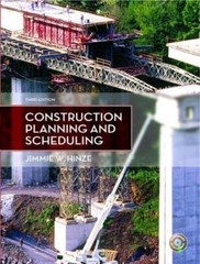 Construction Planning and Scheduling by Jimmie W. Hinze (2007, Hardcover)