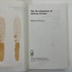 The Development of African Drama by Michael Etherton EX-LIBRARY 1982 TPB History