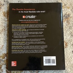 The Theatre Experience 13e HC Edwin Wilson McGraw Hill Education Performing Arts