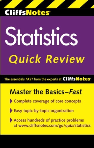 CliffsNotes Statistics Quick Review, 2nd Edition (Cliffsquickreview)