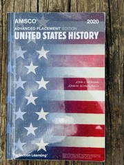 AMSCO Advanced Placement United States History 2020 3rd Edition 97815311291 GOOD