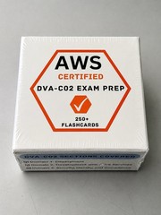 AWS CERTIFIED DVA-C02 EXAM PREP FLASHCARDS 250+ – FREE S&H!