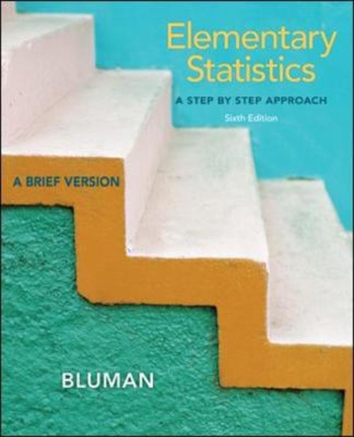 Elementary Statistics : A Brief Version Paperback Bluman