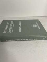 Introductory Combinatorics by Brualdi Richard – 1977 Vintage H/C