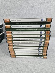 The Great Courses 23 Complete DVD Guidebook Sets Science Mathematics + Extras