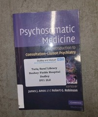 Psychosomatic Medicine: An Introduction to Consultation-Liaison Psychiatry