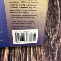 PASS Positive Approach to Student Success Behavior Disorders Book CD Poole