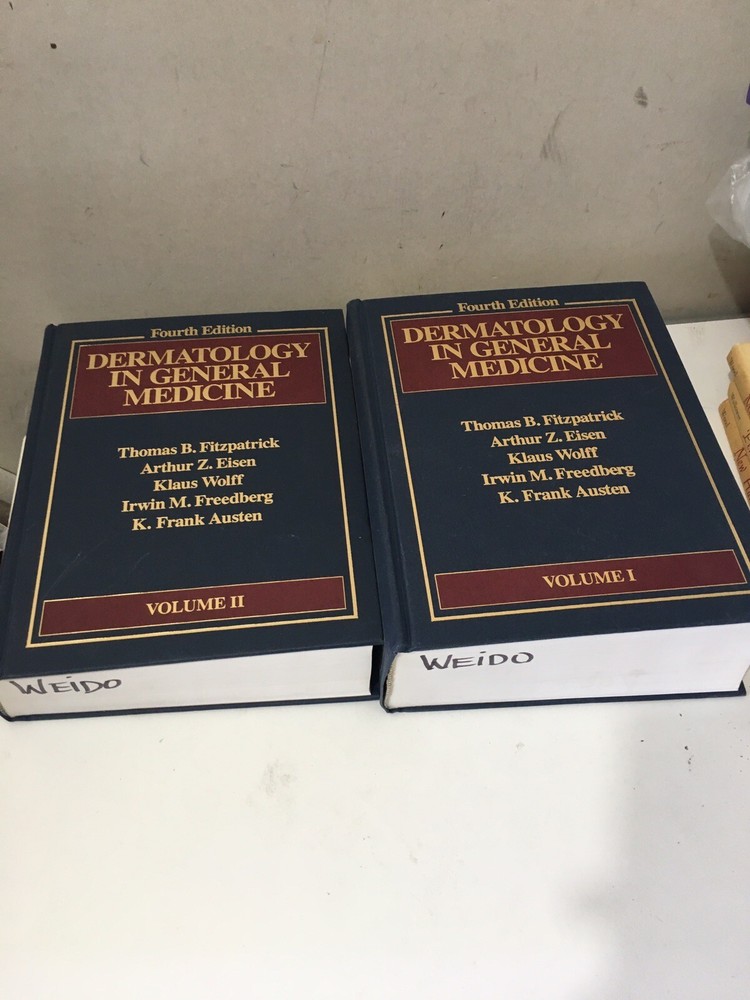 Dermatology in General Medicine by Arthur Z. Eisen 4th Ed 1993 Vol 1 & 2 HC