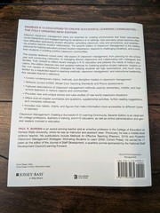 Classroom Management Creating a Successful K-12 Learning Community 7th Ed Burden