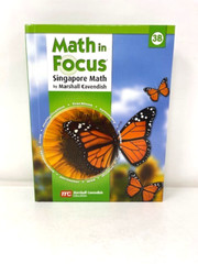 Set of 3 Math In Focus 3B Textbook Workbook Reteach Singapore Math Cavendish