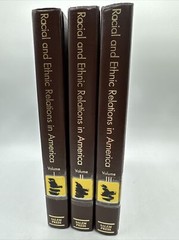 Racial And Ethnic Relations In America 3 Volume Set Rare 2000 Salem Press Inc HC
