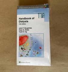 Handbook of Dialysis 5th Edition Paperback Revised Edition w/ eBook Code Too