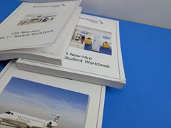 American Airlines CSA Student Workbook 3 Book Set Aviation