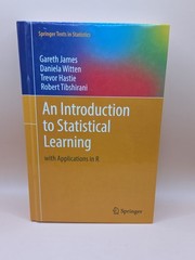 An Introduction to Statistical Learning: with Applications in R (Springer Texts,