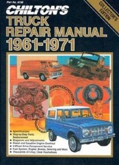 Chilton’s Truck Repair Manual, 1961-1971 Paperback