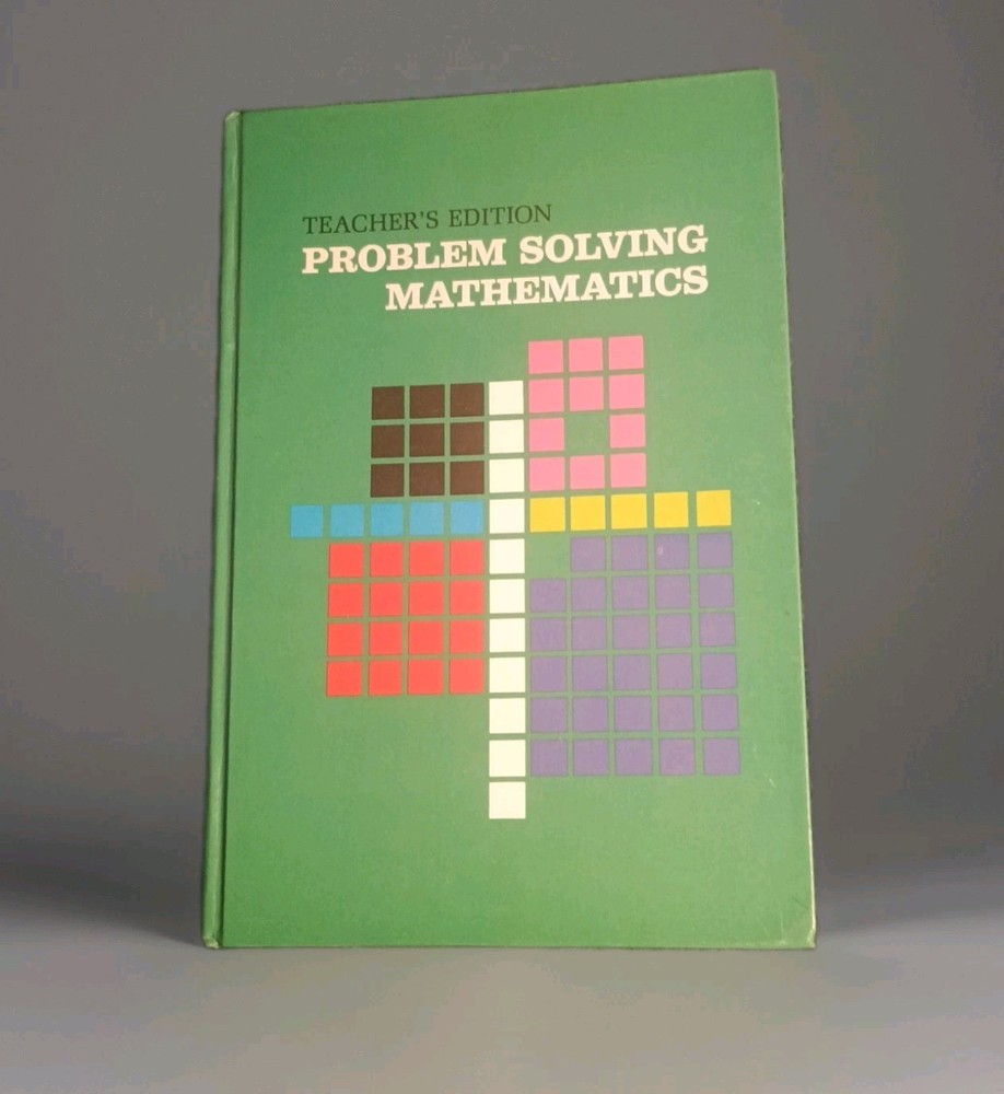 1972 Treachers Edition Problem Solving Mathematics By Holt – Rinehart – Winston