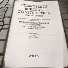 7th Edition Exercises In Building Construction