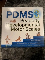 PDMS-3, Peabody Developmental Motor Scales, Third Edition New Complete Kit