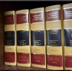 Martindale-Hubbell 2000’s Law Digest & Directory/1999Law Directory Lexis Nexis