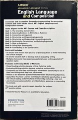 Advanced Placement English Language and Composition by Lauren Peterson, Brandon