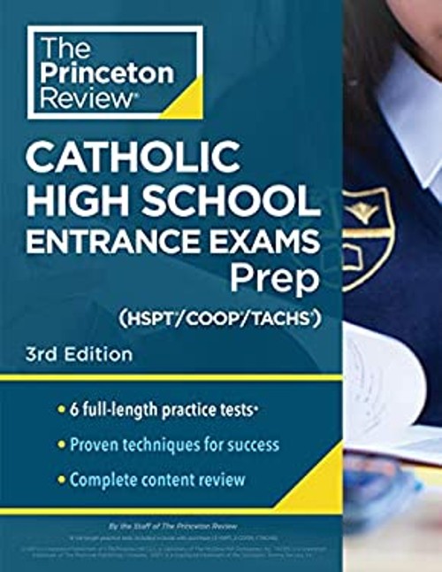 Princeton Review Catholic High School Entrance Exams HSPT/COOP/TA
